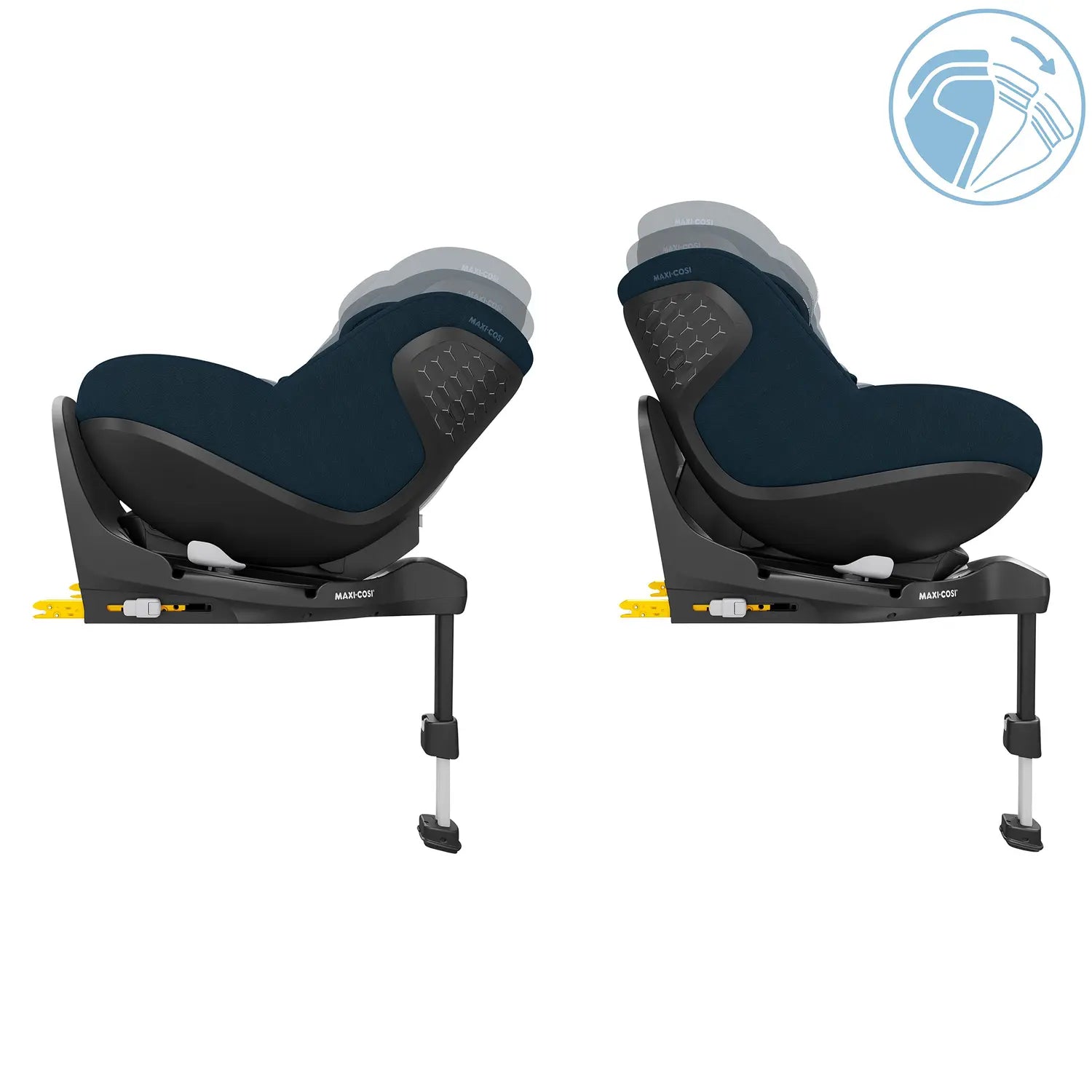 B-Ware Maxi Cosi Reboarder Autokindersitz Kindersitz Pearl 360 Pro Drehbar Dunkelblau - 8712930184706