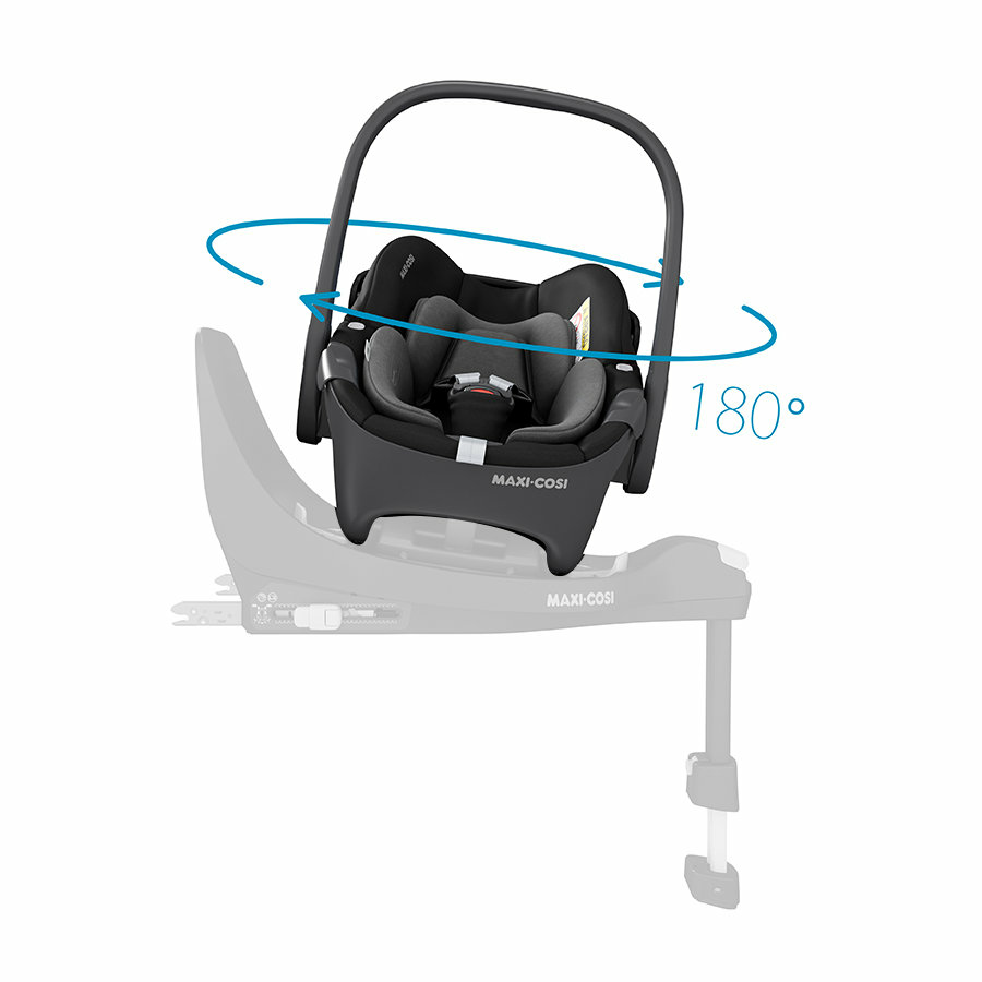 B-Ware Maxi Cosi Babyschale Pebble 360 Kindersitz Autositz Babyautositz Essential Black
