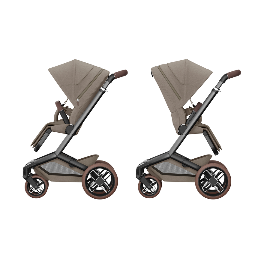 MAXI-COSI Premi Fame Gestell Kombikinderwagen Twillic Truffle Babywagen - 3220660008469