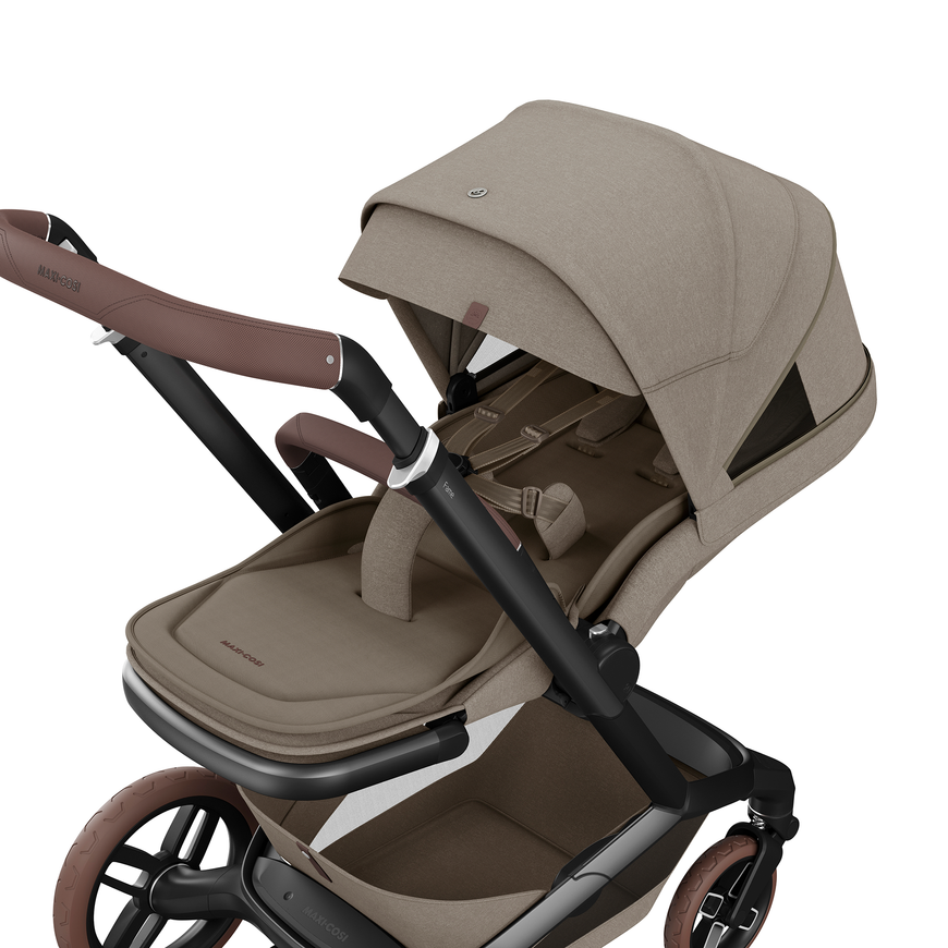 MAXI-COSI Premi Fame Gestell Kombikinderwagen Twillic Truffle Babywagen - 3220660008469