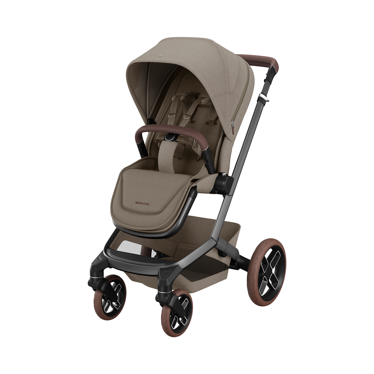 MAXI-COSI Premi Fame Gestell Kombikinderwagen Twillic Truffle Babywagen - 3220660008469