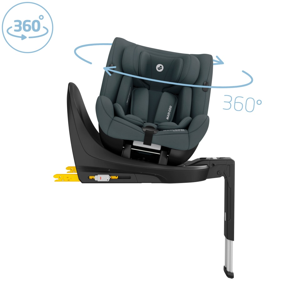 B-Ware Maxi Cosi Kindersitz Autositz Quartz 360 R129 Isofix Drehsitz Graphite Auto Sitz - 8712930013617