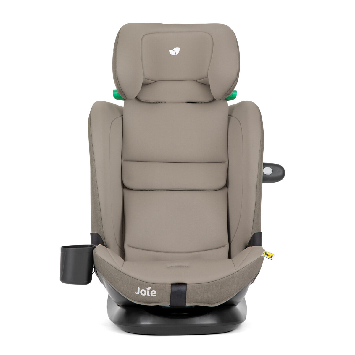 Siège auto enfant Joie, groupe de taille 1, 2 et 3, marron, Isofix, porte-gobelet, 76 150 € (article de seconde main).