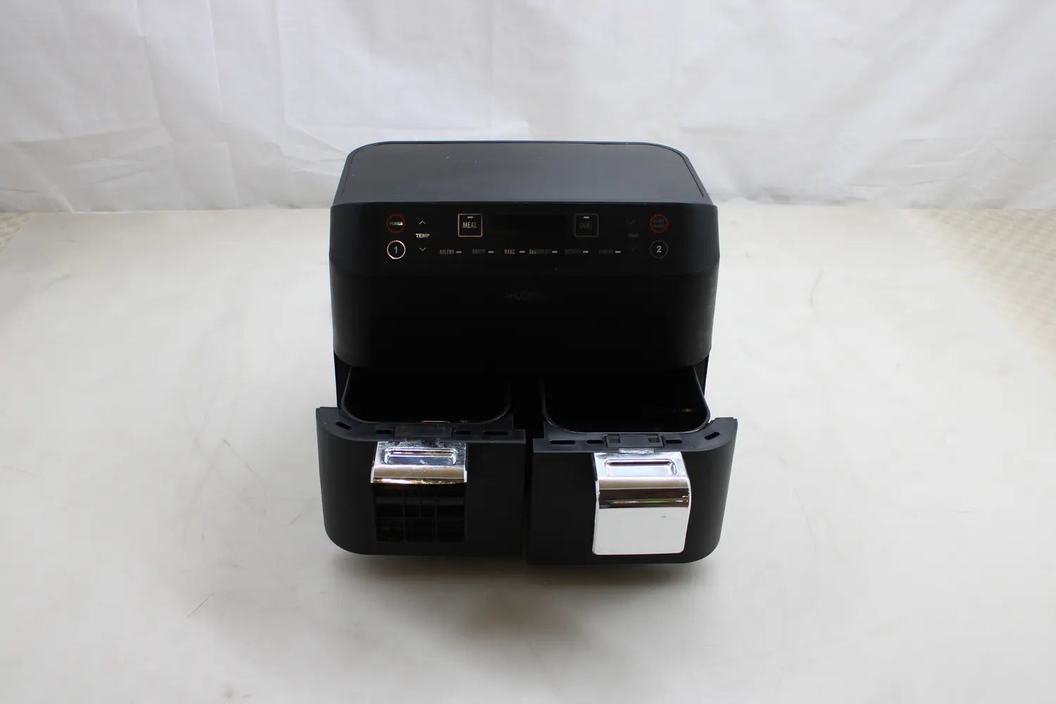 D-Ware Maxxmee Heißluft Fritteuse Doppelkorb Heißluftfritteuse 2400 W Defektware - 4052926027674