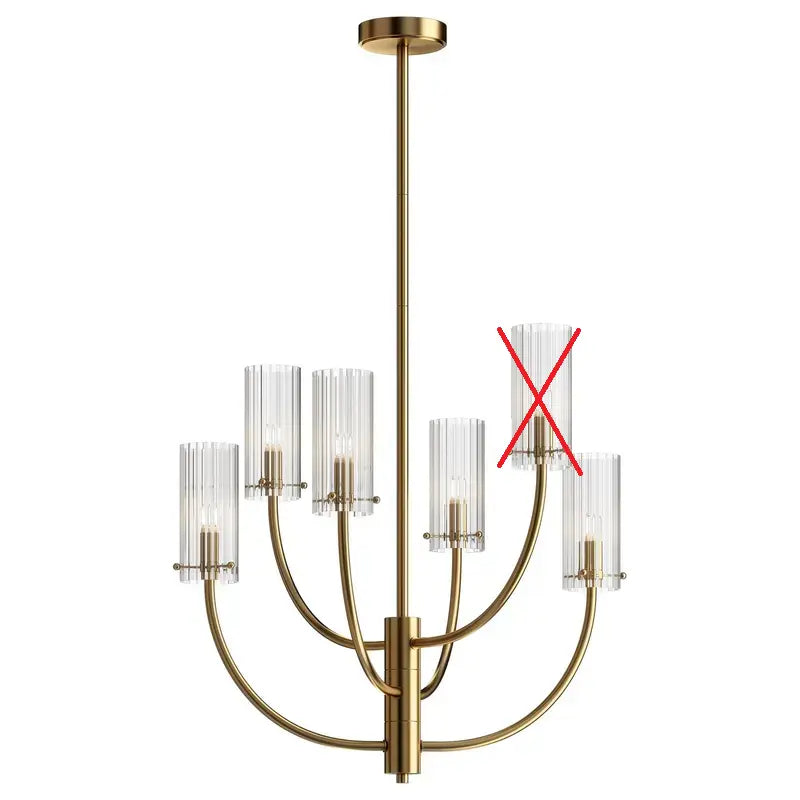 B-Ware Maytoni Arco Hängeleuchte Hängeleuchte Lampe Kronleuchter G9 Siehe Text/Foto - 4251110034065