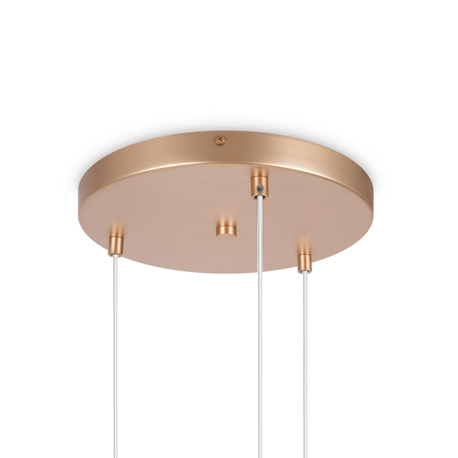 Maytoni Basic form Hängeleuchte Pendelleuchte Deckenlampe weiß/gold 3 flg E14 - 4099776043461