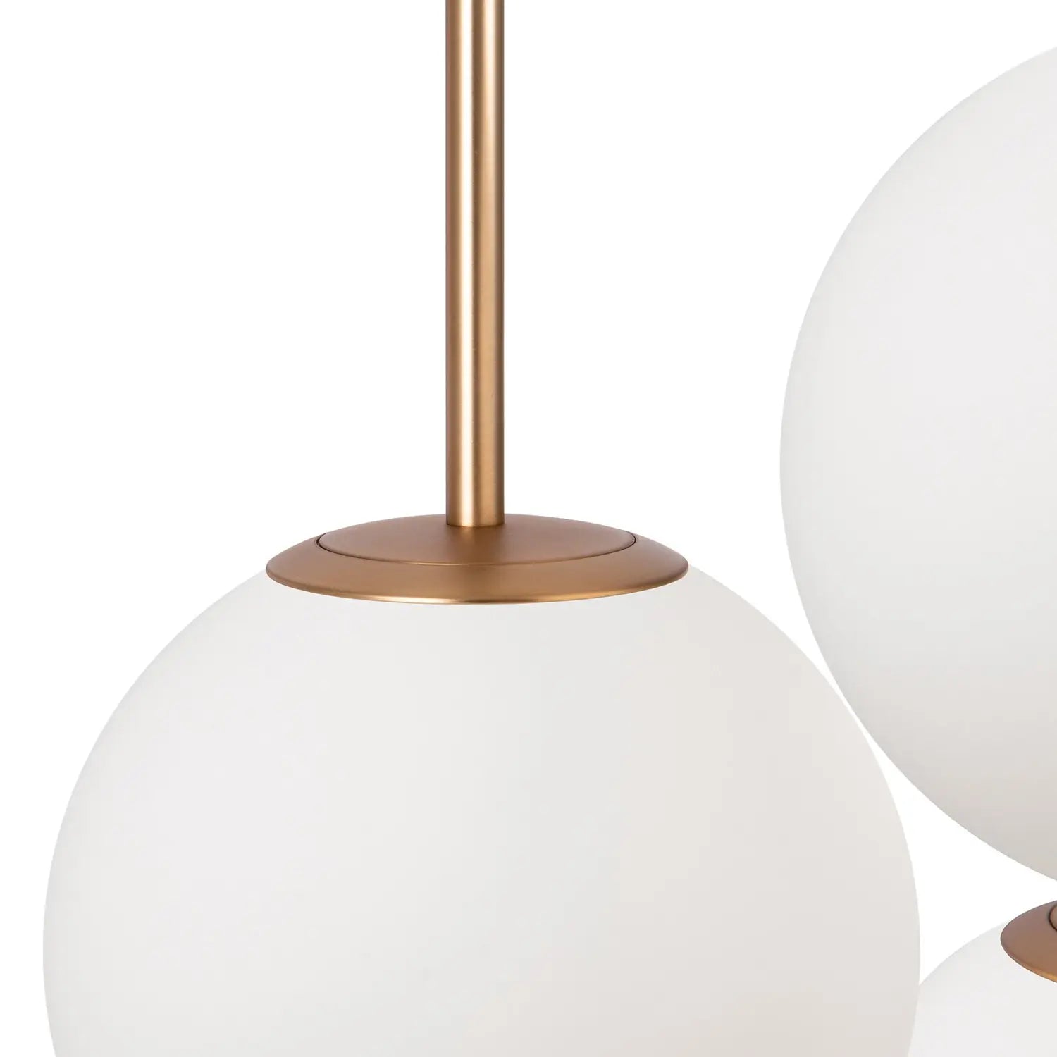 B-Ware Maytoni Basic Form Hängeleuchte Pendelleuchte Deckenlampe Weiß/Gold 3 Flg E14