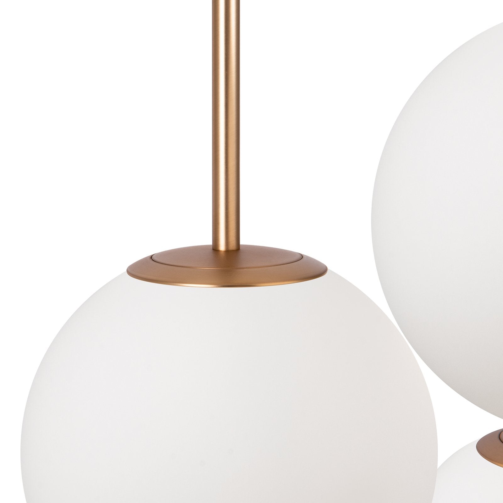 Maytoni Basic form Hängeleuchte Pendelleuchte Deckenlampe weiß/gold 3 flg E14 - 4099776043461