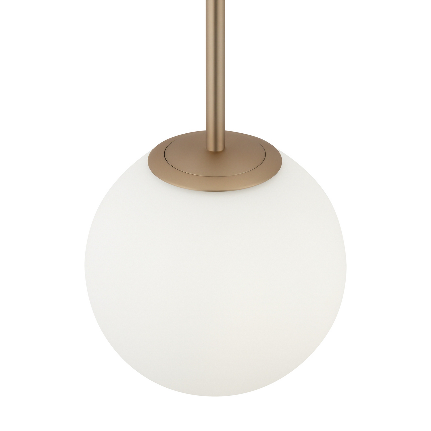 Maytoni Basic Form Hängeleuchte Deckenlampe Pendelleuchte Weiß/Gold 1 Flg E14  B-Ware - 4251110041605
