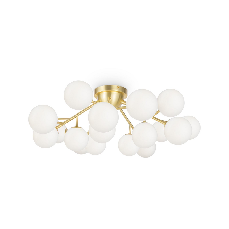 Maytoni Deckenlampe Leuchte Dallas Lampe 20 Flammig Gold Höhe 25 Cm G9 Ip20 B-Ware - 4099776023548