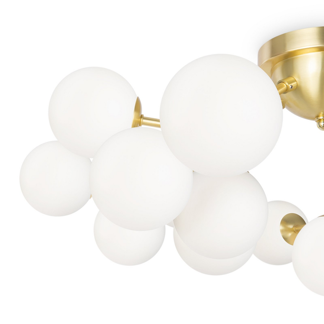 Maytoni Deckenlampe Leuchte Dallas Lampe 20 Flammig Gold Höhe 25 Cm G9 Ip20 B-Ware - 4099776023548