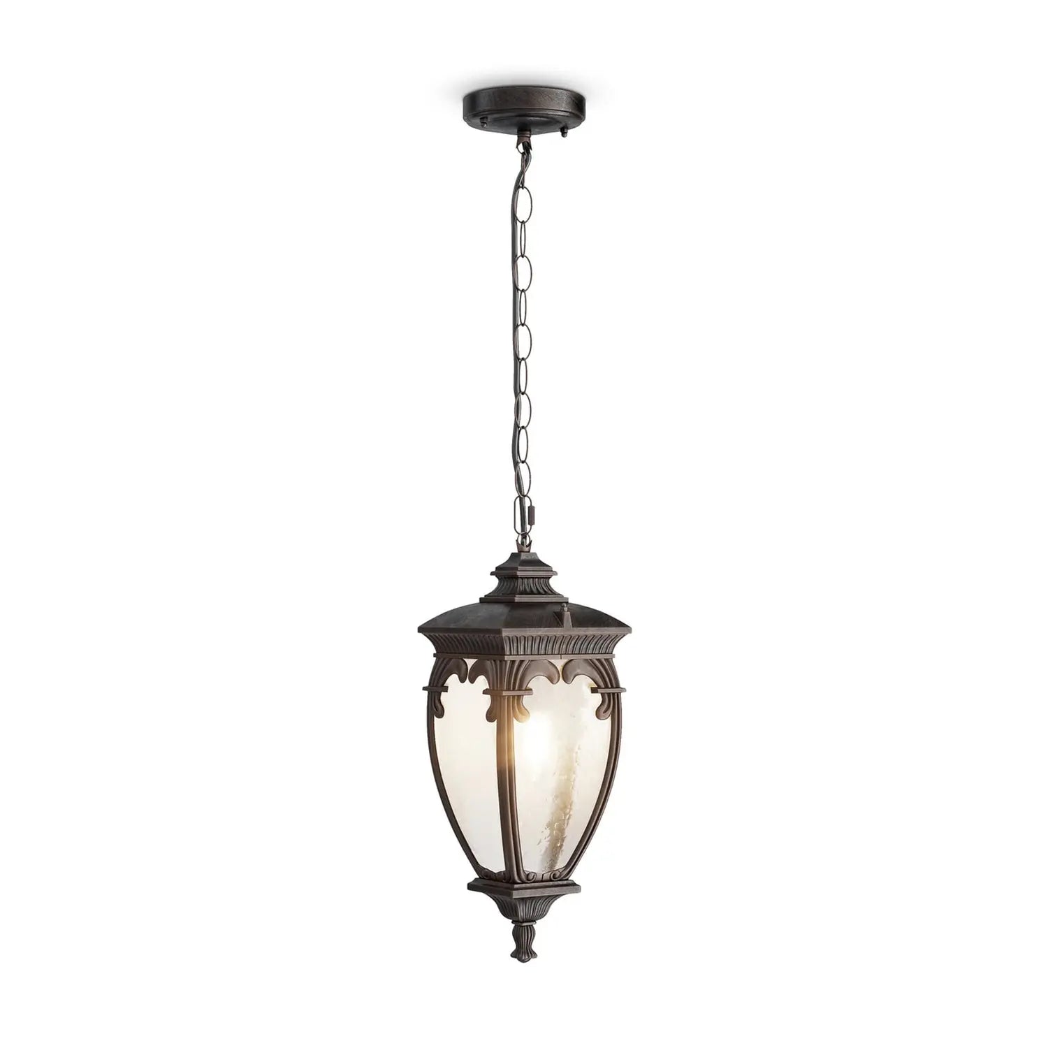 B-Ware Maytoni Außenleuchte Hängelampe Bronze Gartenleuchte E27 Siehe Text - 4251110031569