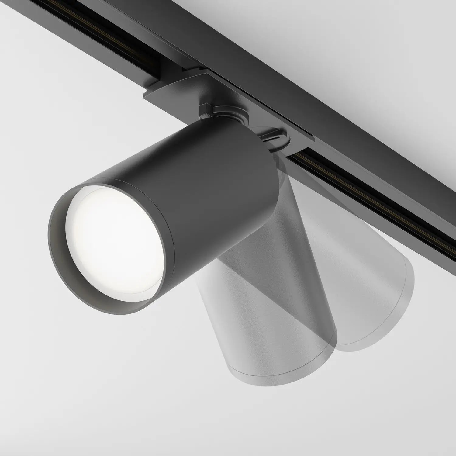 B-Ware Maytoni Focus S Spot Unity System Schienensystem Gu10 Schwarz 2 Stück - 4251110091303