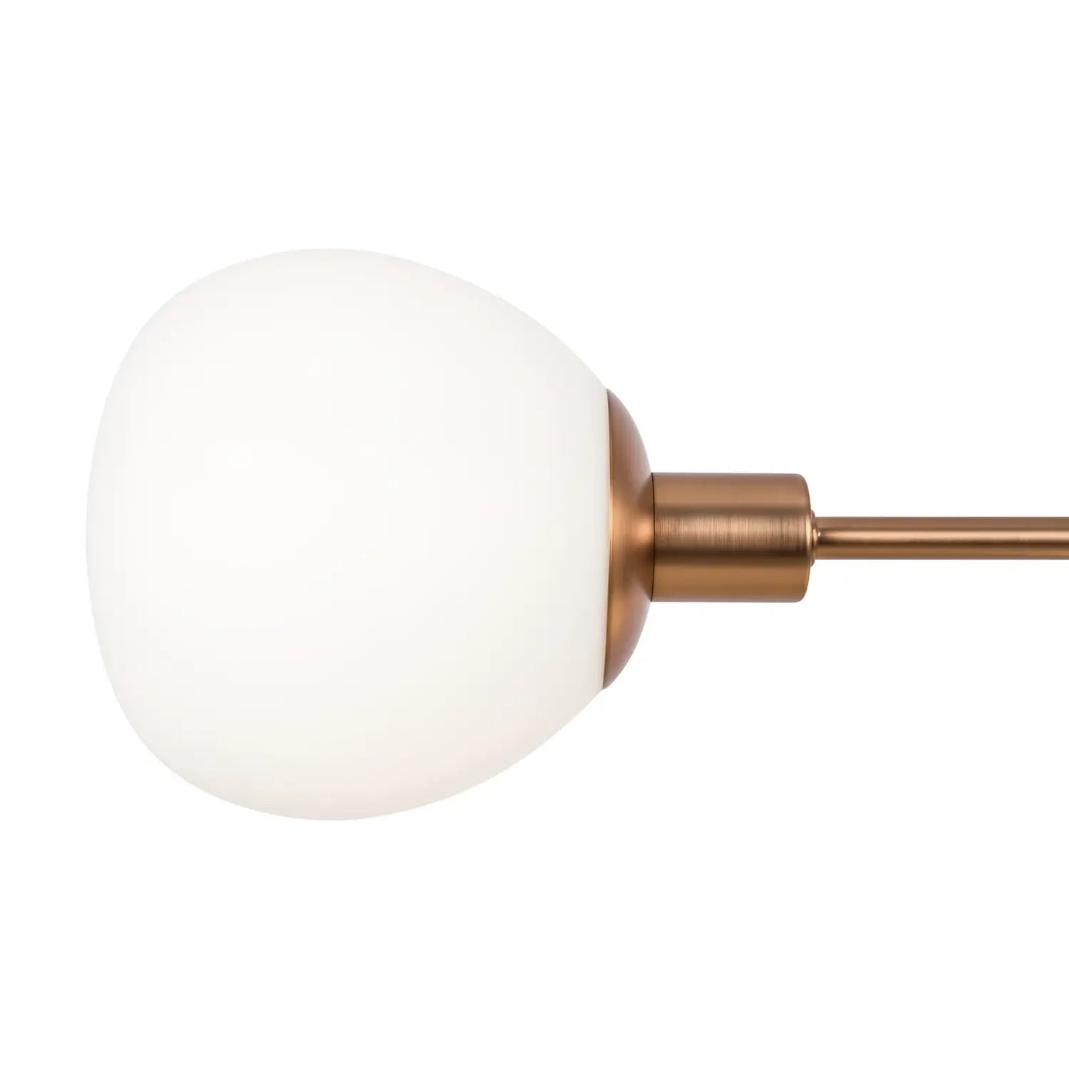 B-Ware Maytoni Hängelampe Pendelleuchte Glas Erich Messing Weiß 5 Flammig E14 Led - 4251110017280