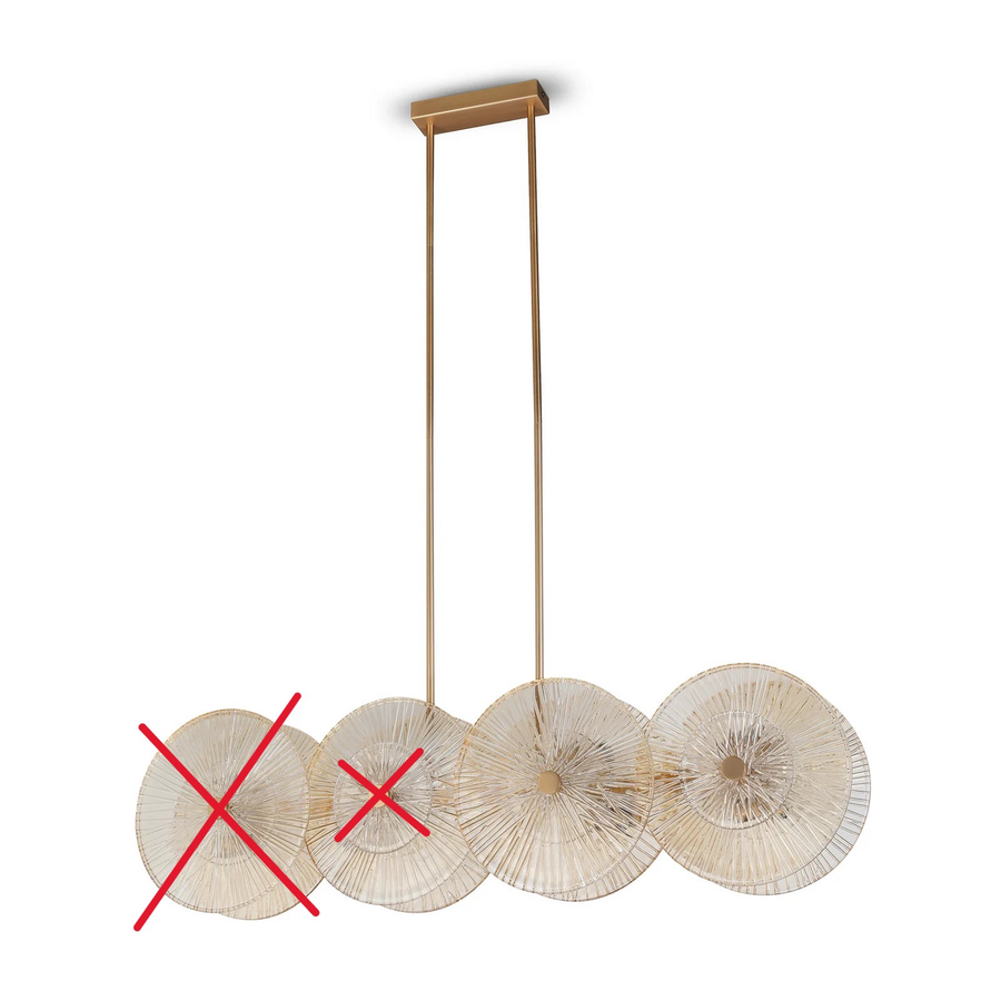 Maytoni Aster Hängeleuchte Hängelampe Leuchte Lampe Licht Mit Siehe Text/Foto B-Ware - 4251110027869