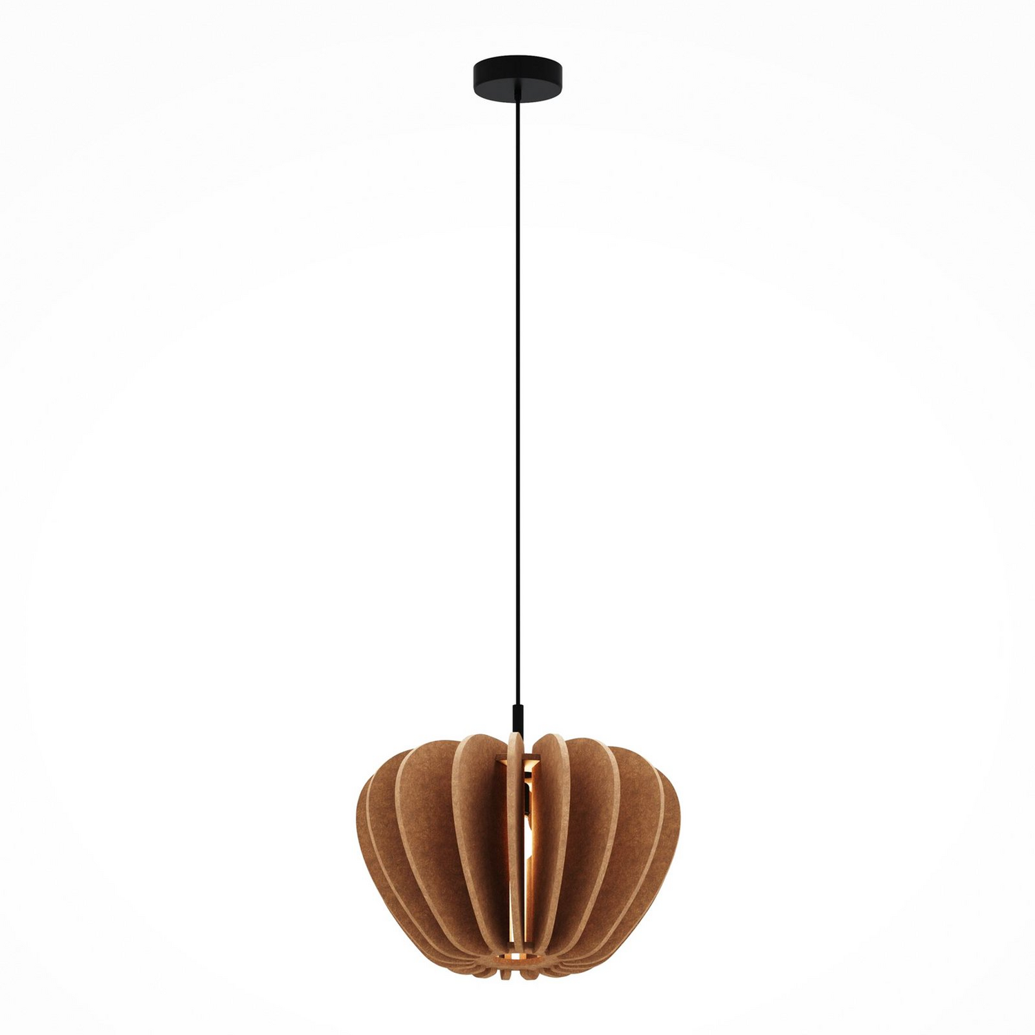 Maytoni Hängeleuchte Pendelleuchte Cambio Braun Filz E27 475 Cm Rund Lampe Spot B-Ware - 4099776183426
