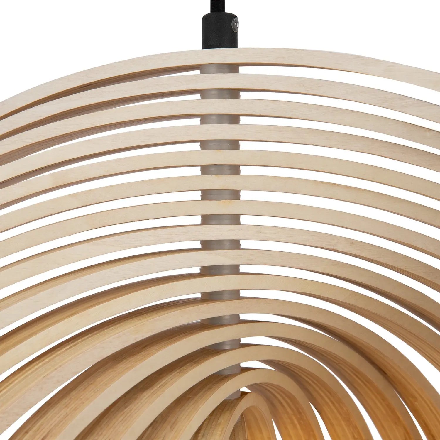 B-Ware Maytoni Hängeleuchte Pendelleuchte ø60cm Kugellampe Roots Holz Schwarz  - 4099776049500