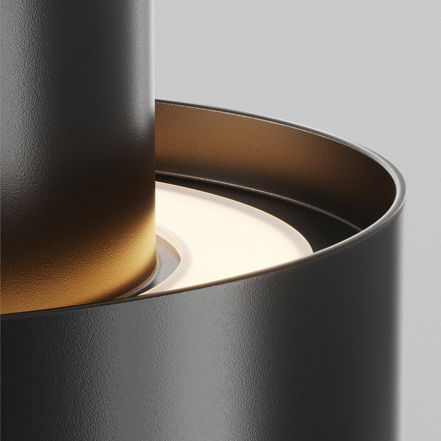 Maytoni Led Deckenlampe Leuchte Planet Lampe Schwarz Aluminium ø12cm 3000 K B-Ware - 4251110020648