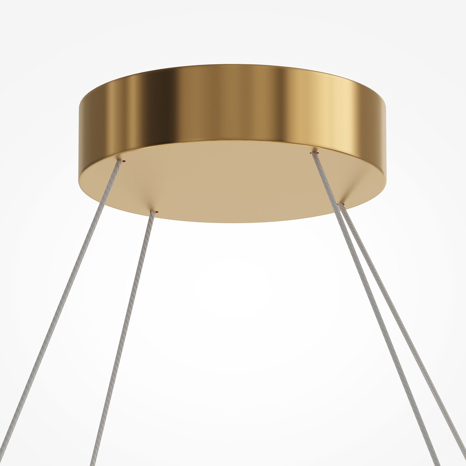 B-Ware Maytoni Hängeleuchte Pendelleuchte Led Amulet Glas Transparent Gold Warmweiß - 4099776087243