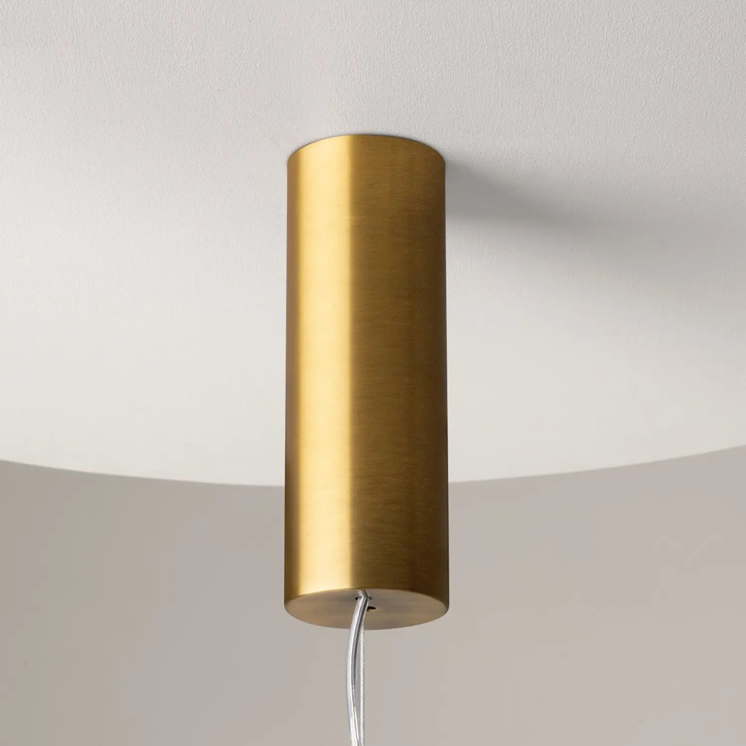 B-Ware Maytoni Pendelleuchte Hängeleuchte Led Cosmo Glas Metall Weiß Gold 98 Cm 3000 K - 4099776067580