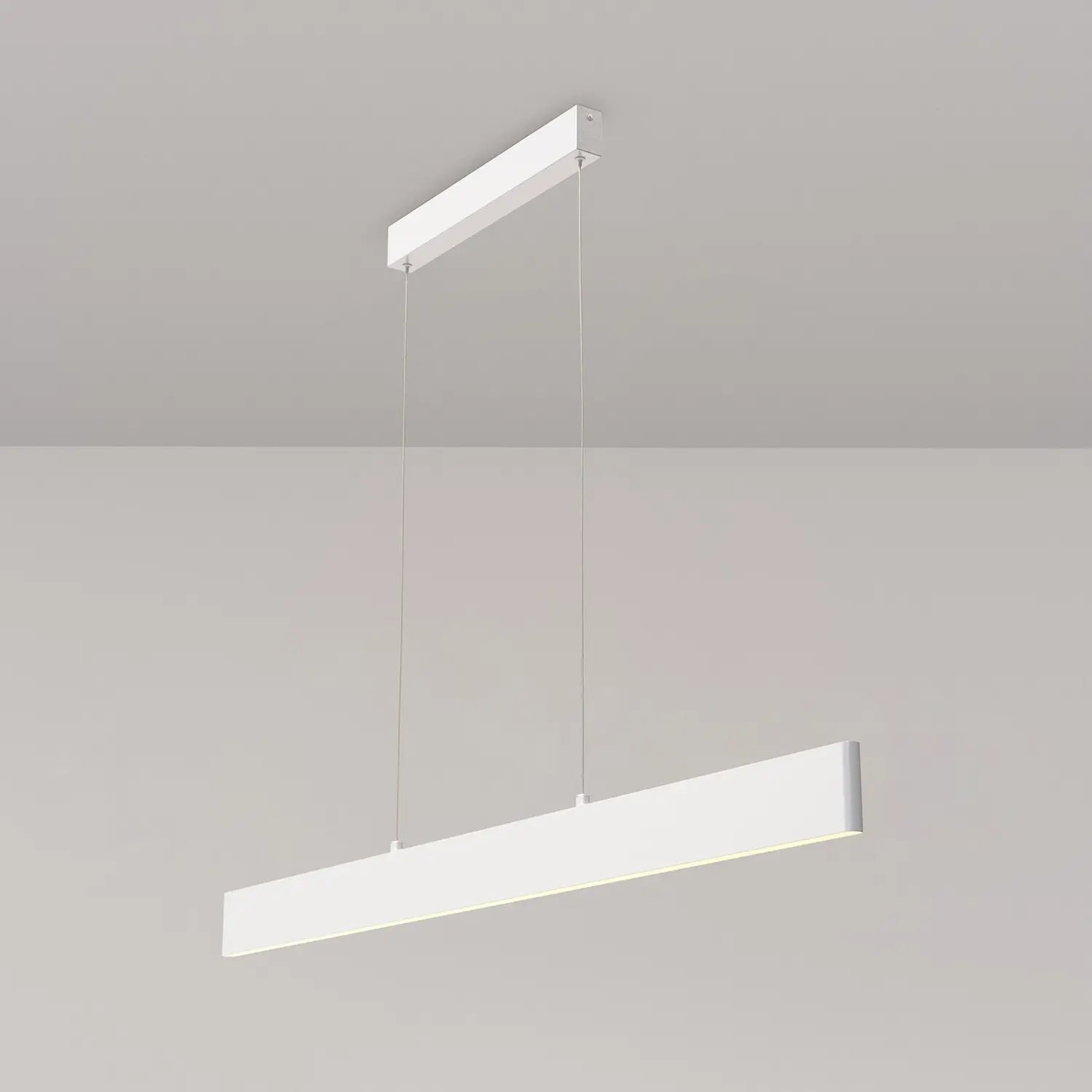 B-Ware Maytoni Pendelleuchte Hängeleuchte Step Led Weiß Metall 118,5 Cm 3.000 K 30 W - 4251110063881