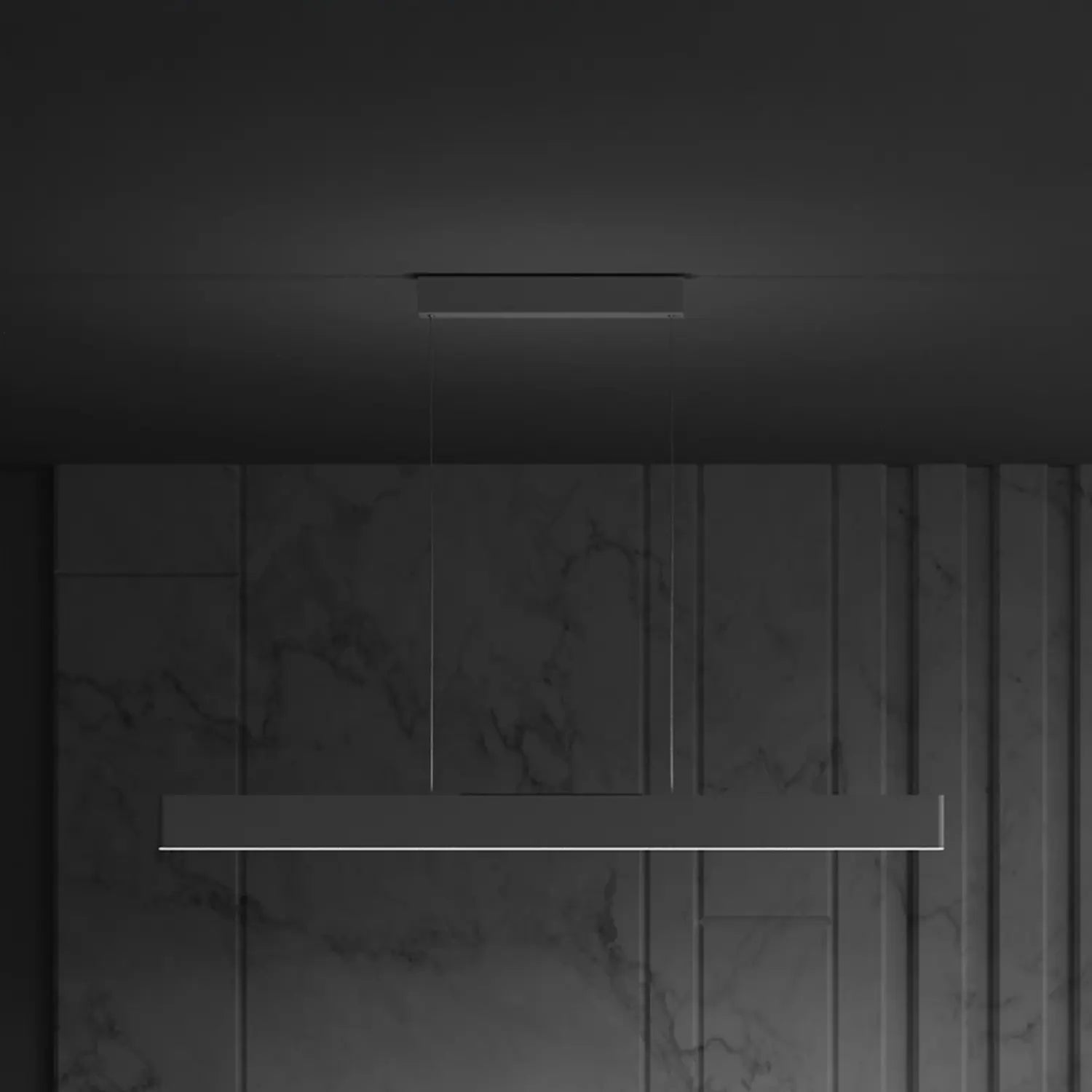 B-Ware Maytoni Pendelleuchte Hängeleuchte Step Led Weiß Metall 118,5 Cm 3.000 K 30 W - 4251110063881