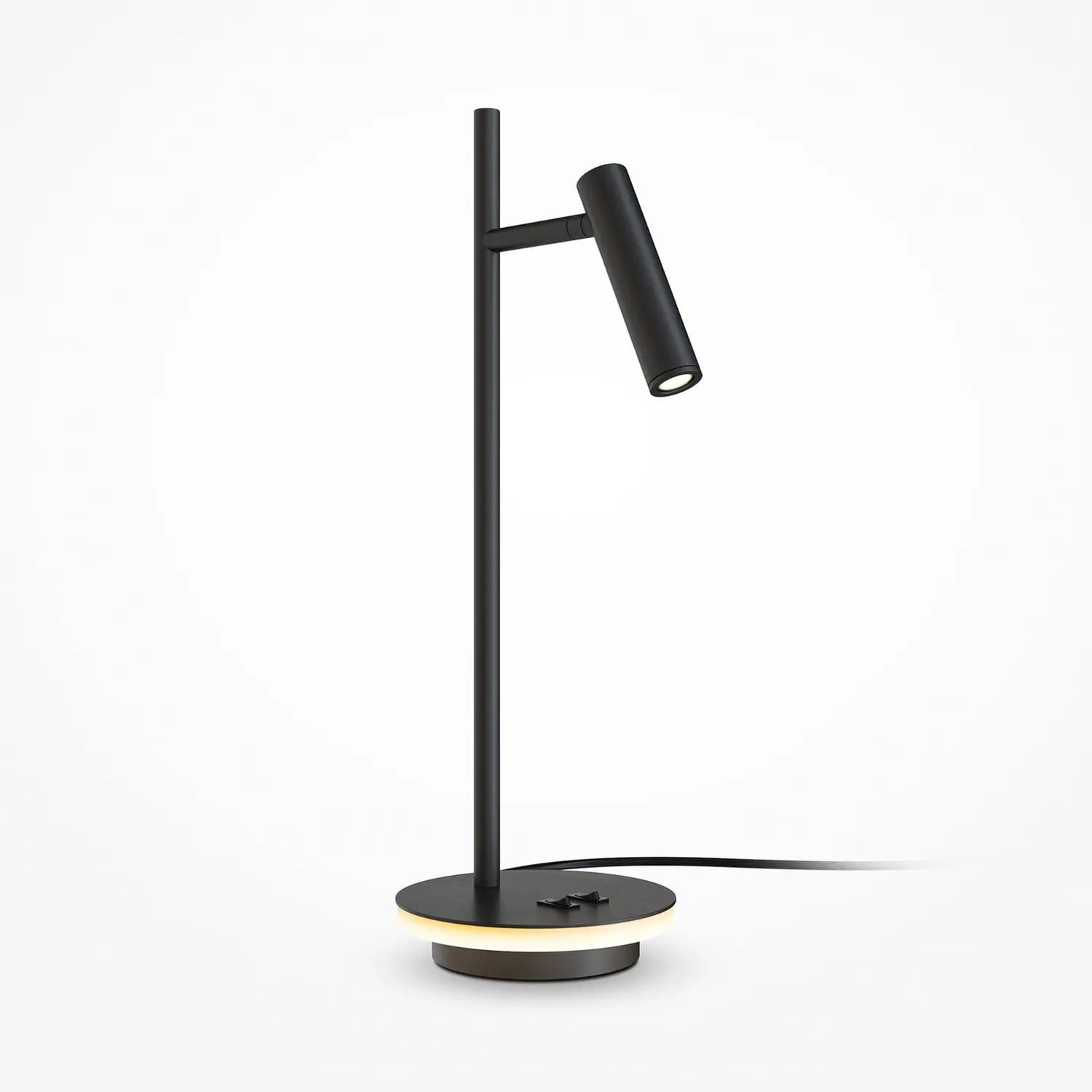 B-Ware Maytoni Tischleuchte Lampe Led Estudo Schwarz Metall Beleuchtung Schalter 45,5cm - 4251110027555