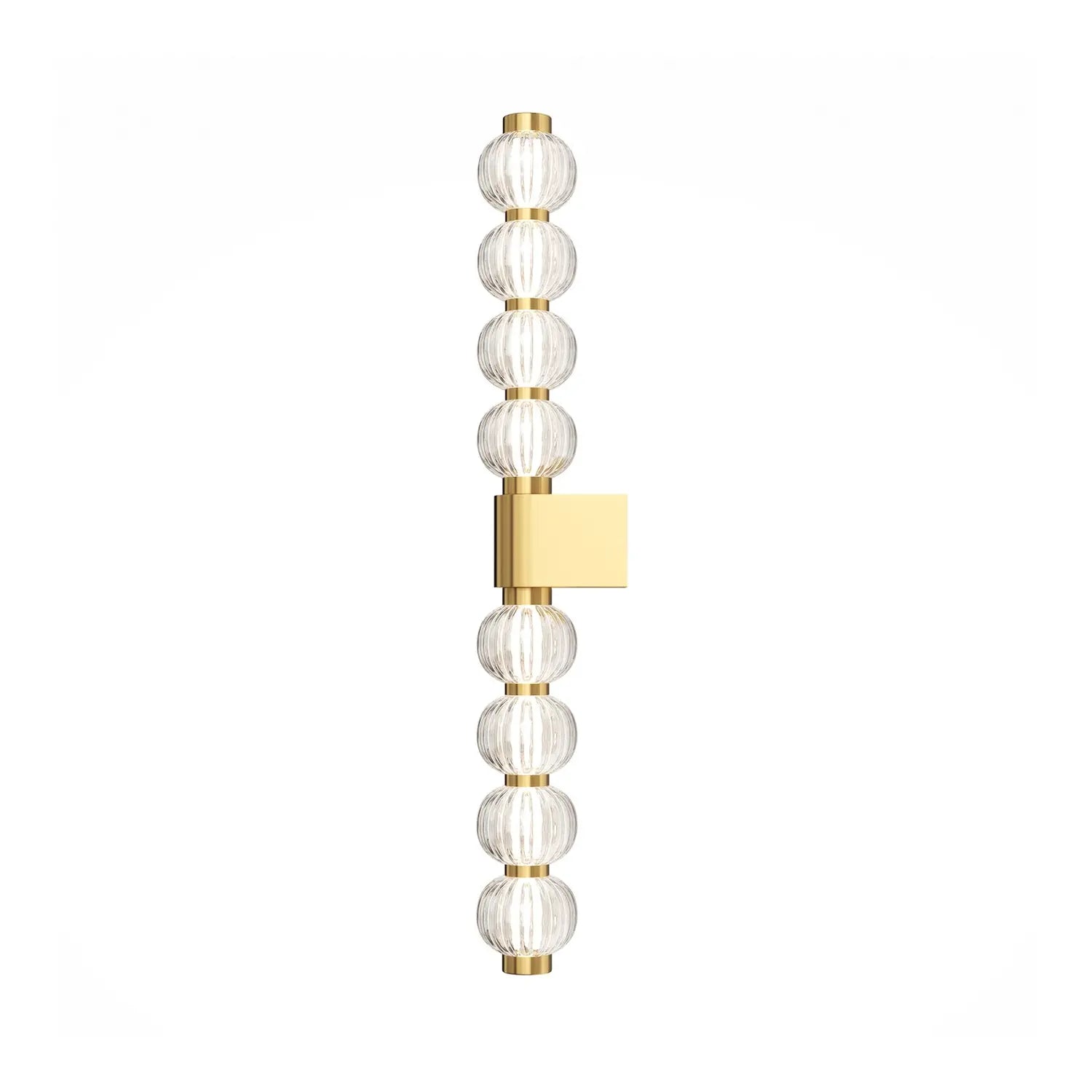 B-Ware Maytoni Led Wandleuchte Leuchte Amulet Linear 76 Cm Klar Gold Beleuchtung - 4099776087281