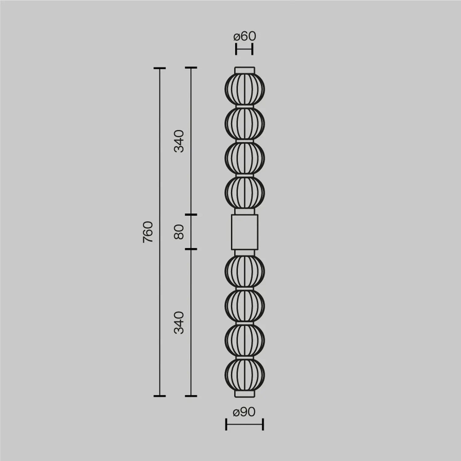 B-Ware Maytoni Led Wandleuchte Leuchte Amulet Linear 76 Cm Klar Gold Beleuchtung - 4099776087281
