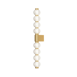 B-Ware Maytoni Led Wandleuchte Leuchte Amulet Linear 76 Cm Klar Gold Beleuchtung