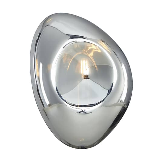 Applique murale Maytoni Mabell de qualité B, lampe murale, luminaire de couloir, culot E14, en verre, chromée 