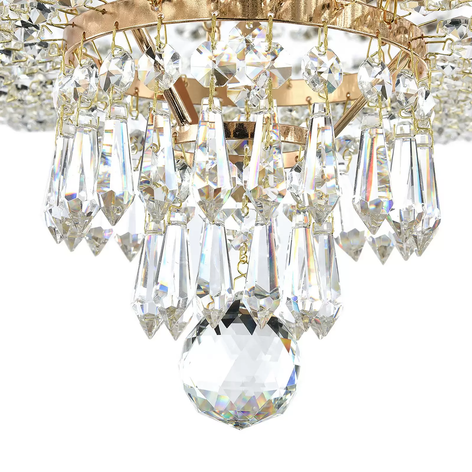 B-Ware Maytoni Palace Kronleuchter Mit Kristallschirm Deckenlampe Leuchte Siehe Text - 6727501