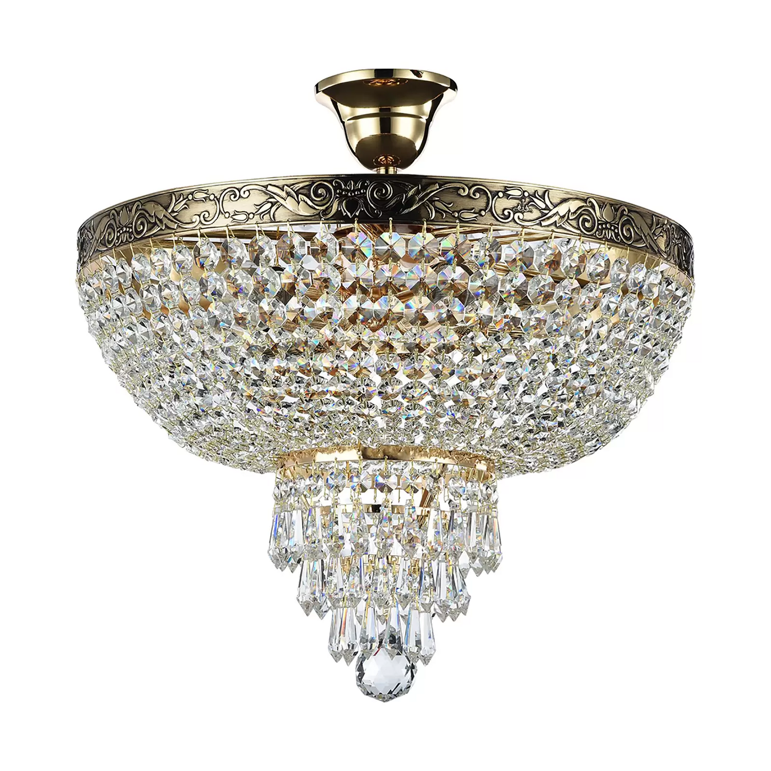 B-Ware Maytoni Palace Kronleuchter Mit Kristallschirm Deckenlampe Leuchte Siehe Text - 6727501