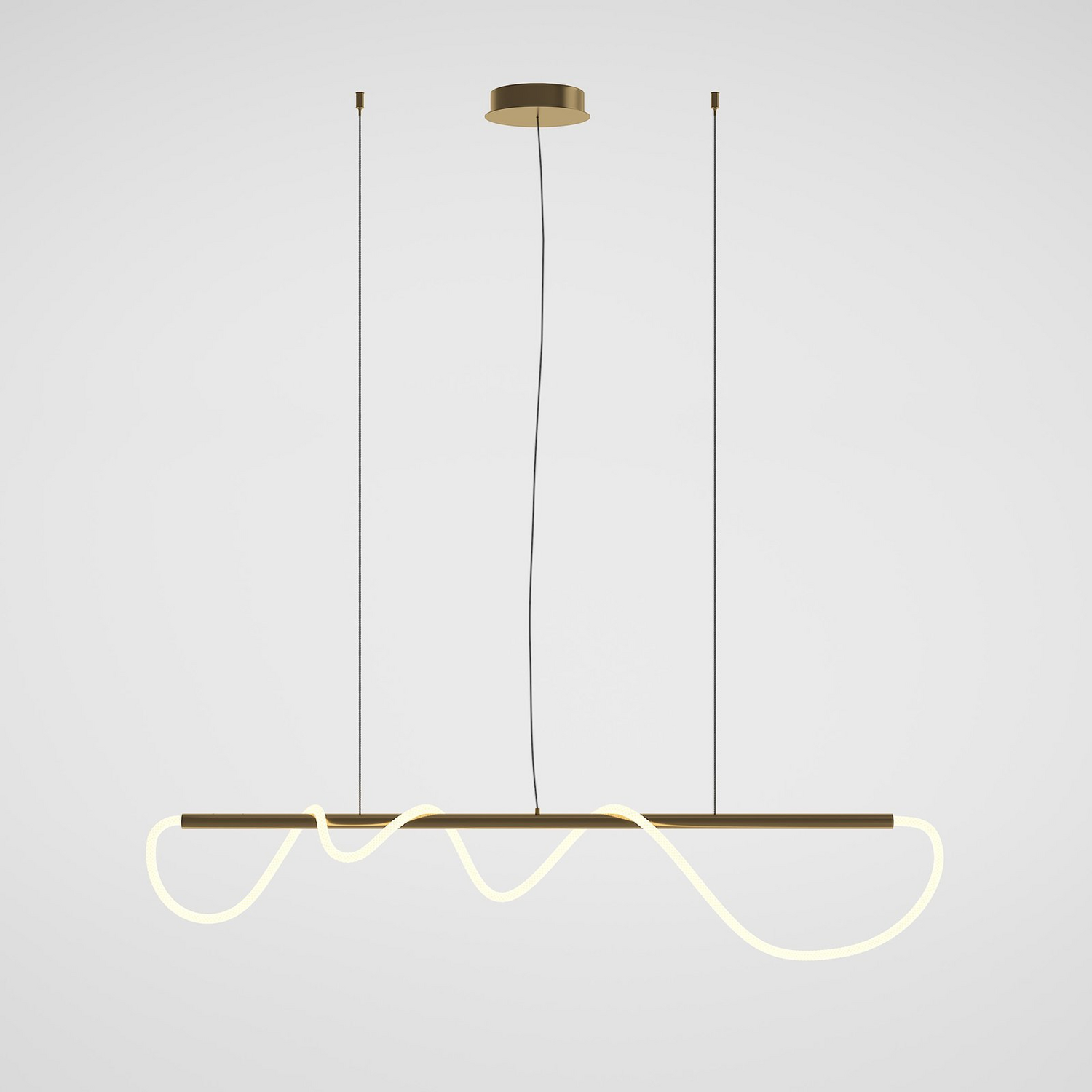 B-Ware Maytoni Tau Led Hängeleuchte Pendelleuchte Lichtschlauch Wohnzimmer Beleuchtung