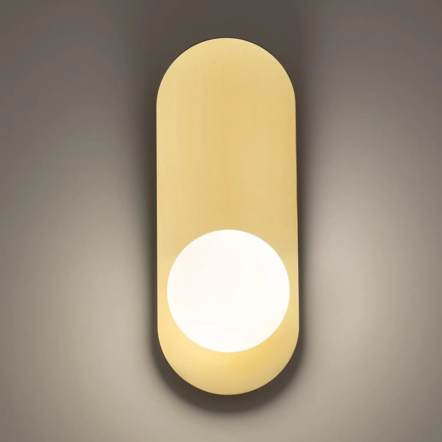 B-Ware Maytoni Wandleuchte Lampe Bao Gold Weiß Höhe 31 Cm Glas G9 Leuchte Spot - 4099776003007