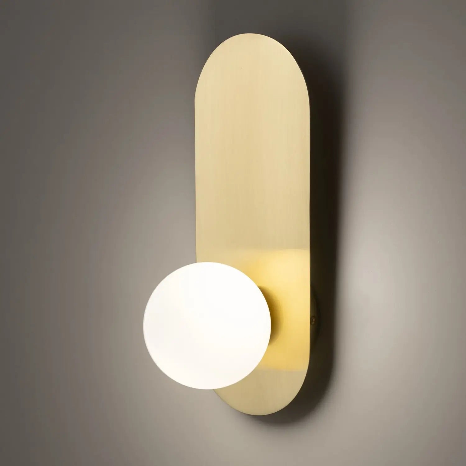 B-Ware Maytoni Wandleuchte Lampe Bao Gold Weiß Höhe 31 Cm Glas G9 Leuchte Spot - 4099776003007
