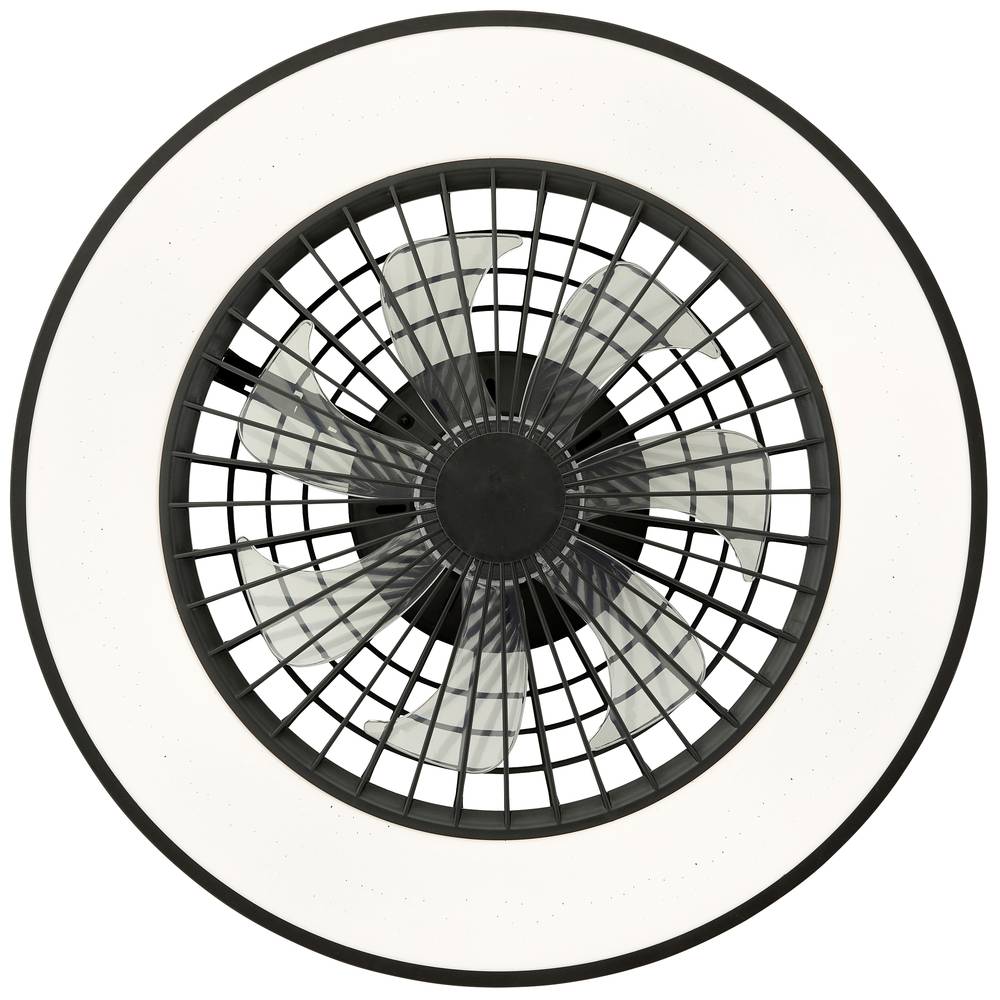 Mazzaro Deckenleuchte Lampe LED Ventilator RGB Kunststoff Wohnzimmer Beleuchtung - 4004353428449