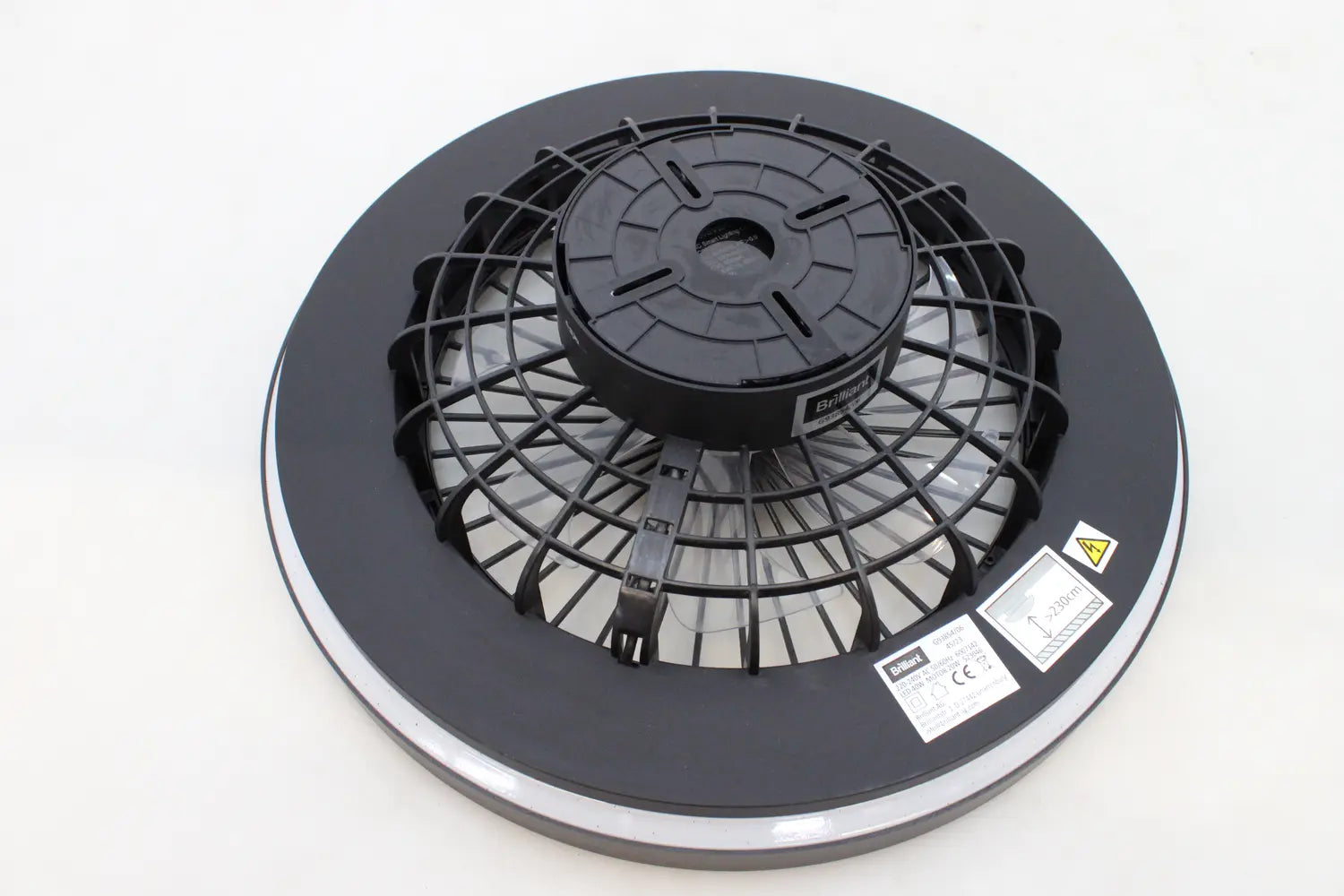 D-Ware Mazzaro Deckenleuchte Lampe Led Ventilator Rgb Kunststoff Wohnzimmer Defektware - 4004353428449