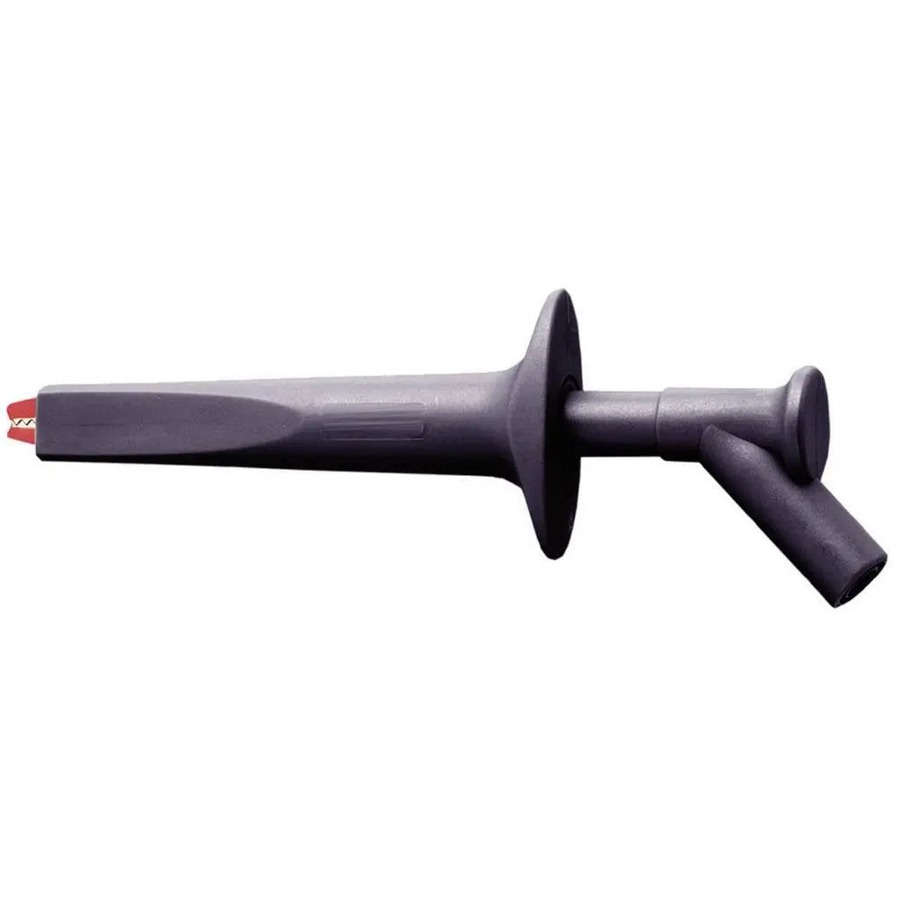 B-Ware Sicherheitsklemme Prüfspitze Greifzange Stäubli Ab200 Schwarz 4 Mm Cat 2 Stück - 2050001092922