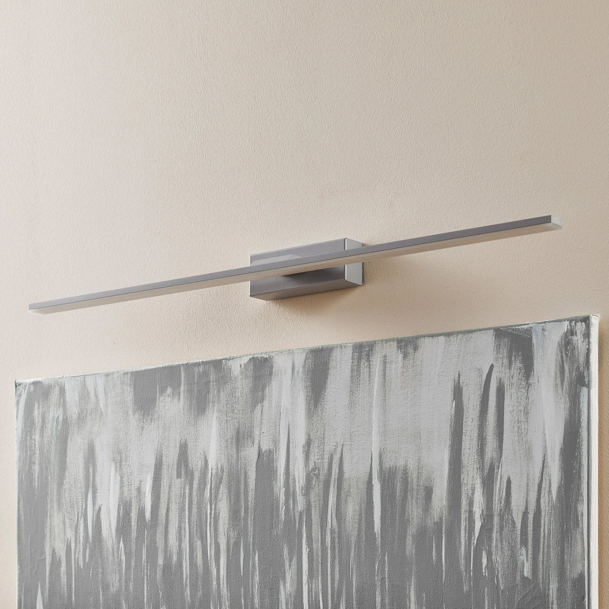 MCJ LED Wandleuchte Spiegel Lampe Aluminium Weiss 80 cm Miroir Badezimmer - 6734017