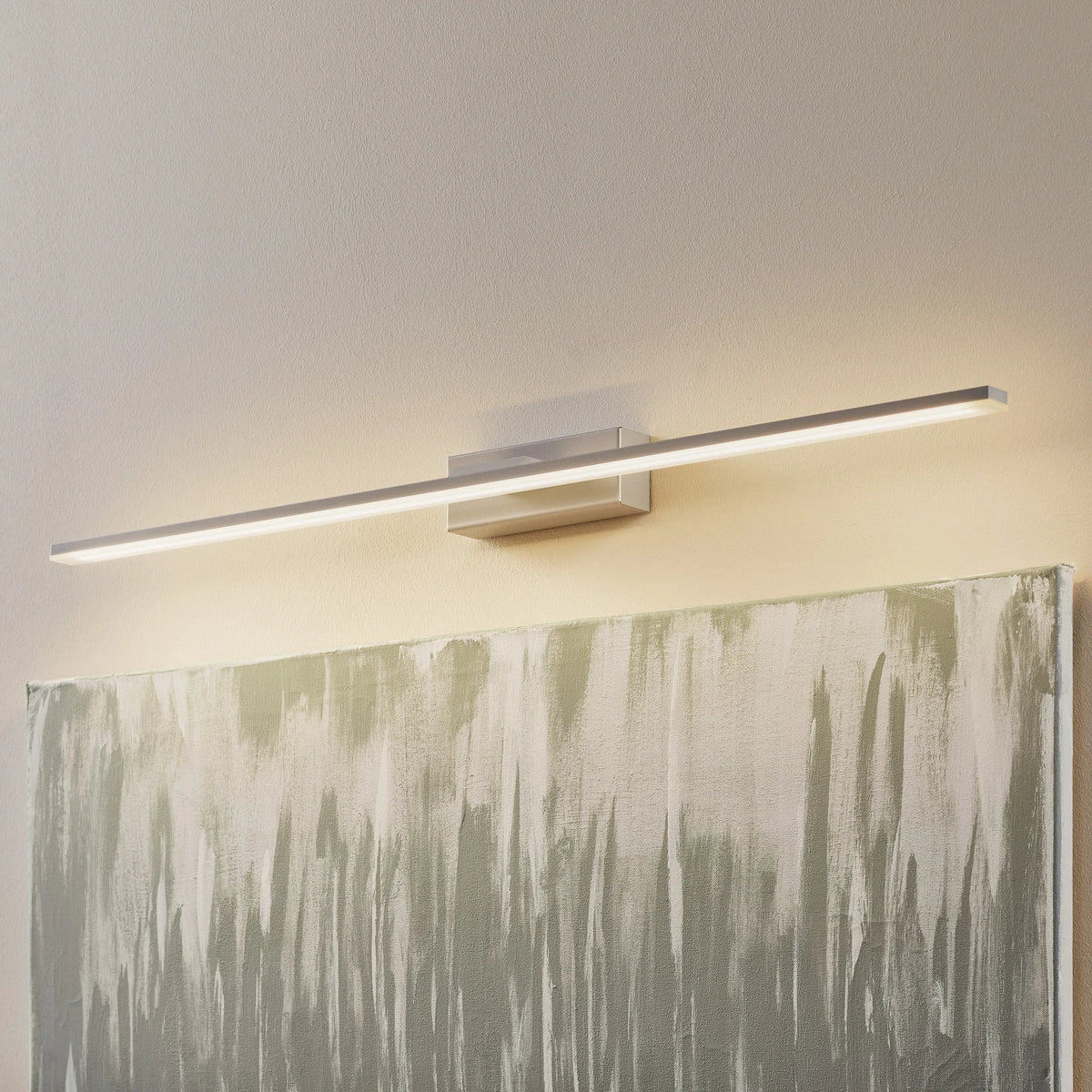 MCJ LED Wandleuchte Spiegel Lampe Aluminium Weiss 80 cm Miroir Badezimmer - 6734017
