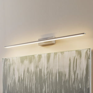 B-Ware MCJ LED Wandleuchte Spiegel Lampe Aluminium Weiss 80 cm Miroir Badezimmer