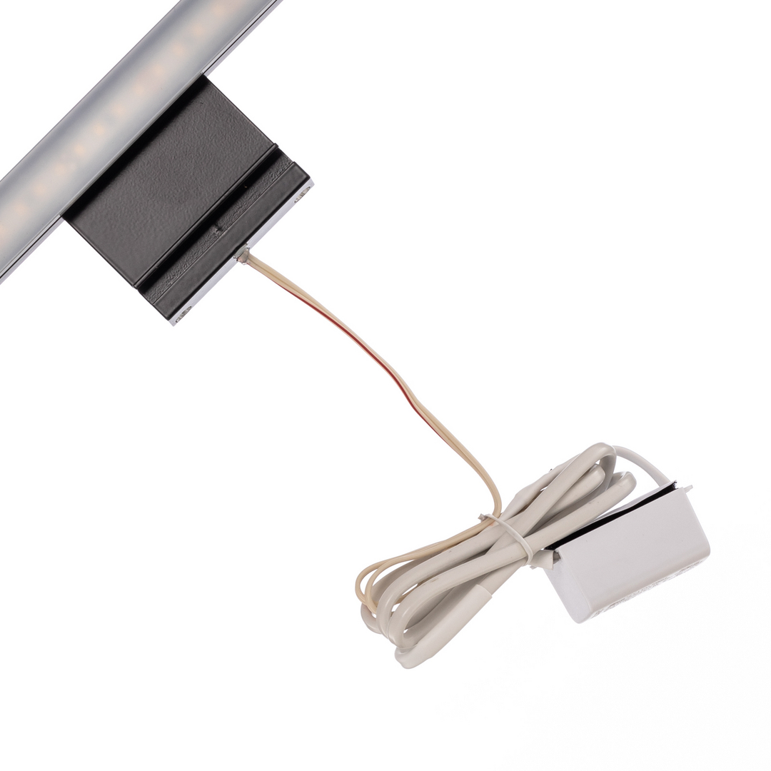 Mcj Led Spiegelleuchte Triga Ip44 Schwarz 40 Cm 3.000 K Lampe Leuchte Spot Licht B-Ware - 5903148517445