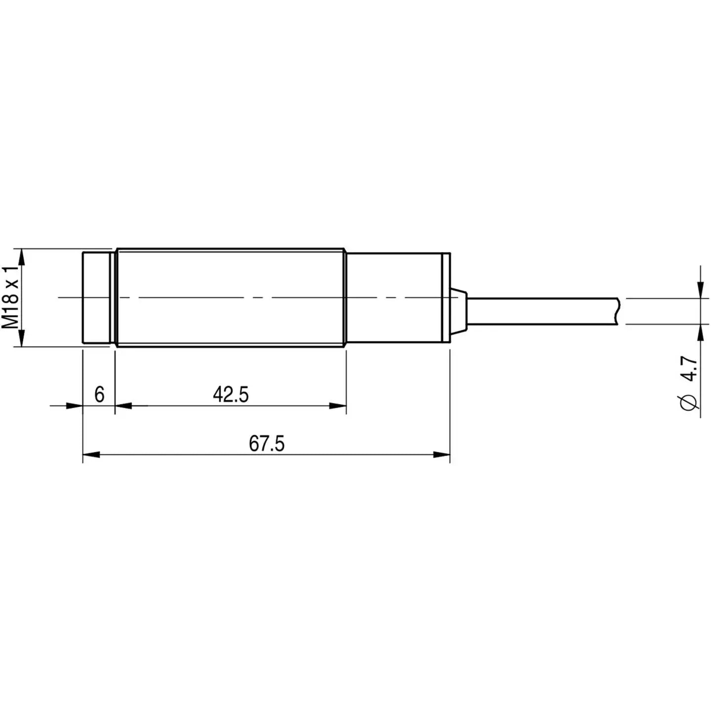 B-Ware Md Micro Detectors Opto Sensor Lichtschranke Faih/X0 0 A Kabel Offenes Ende - 4064161088648