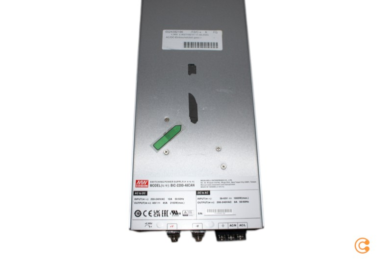 Mean Well Bic 2200 48 Can 48 V 45 A 2160 W Industrienetzteil Siehe Text/Foto B-Ware - 4021087079020