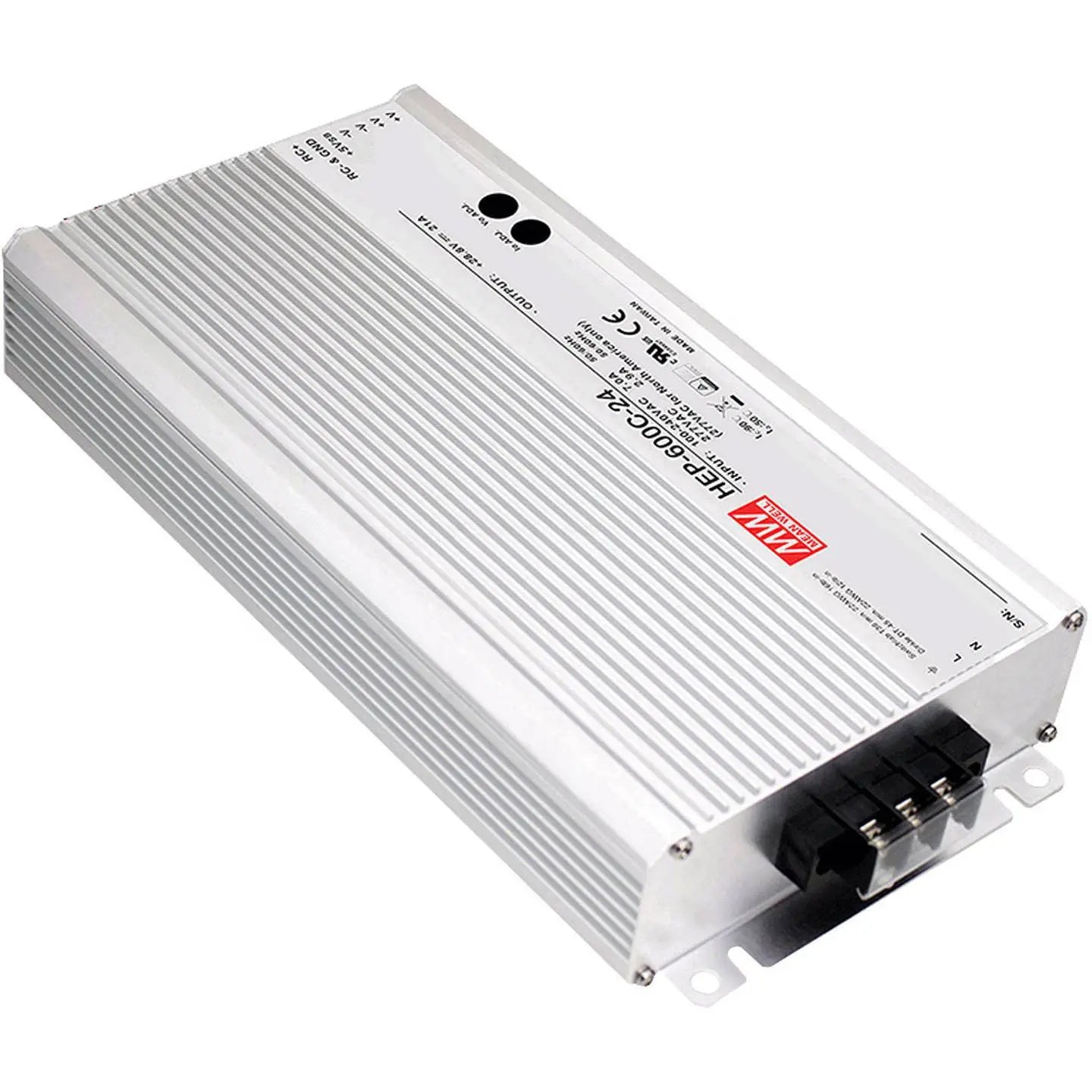 B-Ware Mean Well Bleiakku Ladegerät Batterie Lader 24 V Hep 600 C 24 Ladestrom 21 A - 4711287420417