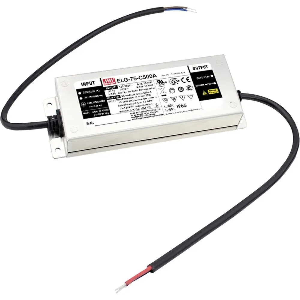 B-Ware Mean Well Led Treiber Netzteil Konstantstrom Dimmer Elg Serie Metall Ip67 75 W - 4711287481586