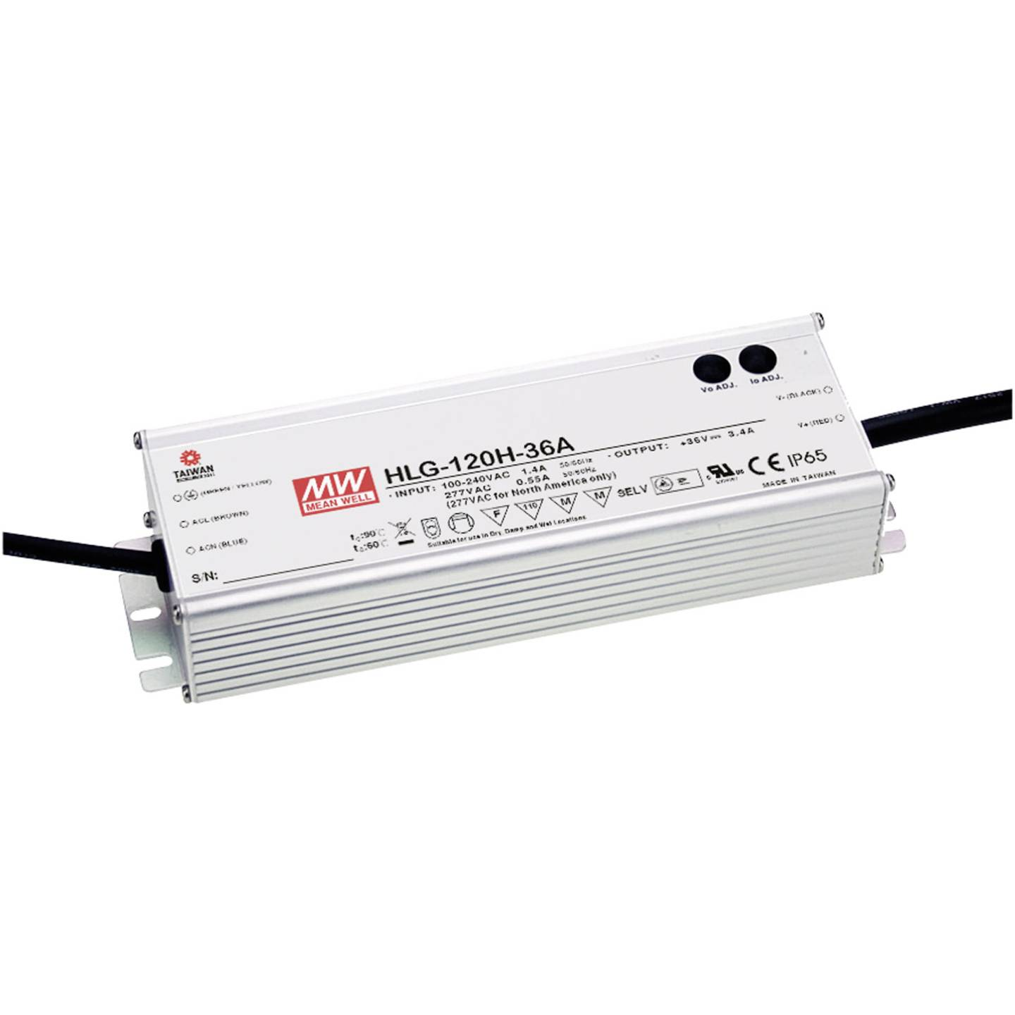 B-Ware Mean Well Led Treiber Netzteil Hlg 120 H 12 A 120 W 12 V Konstantspannung Pfc - 4711287449296