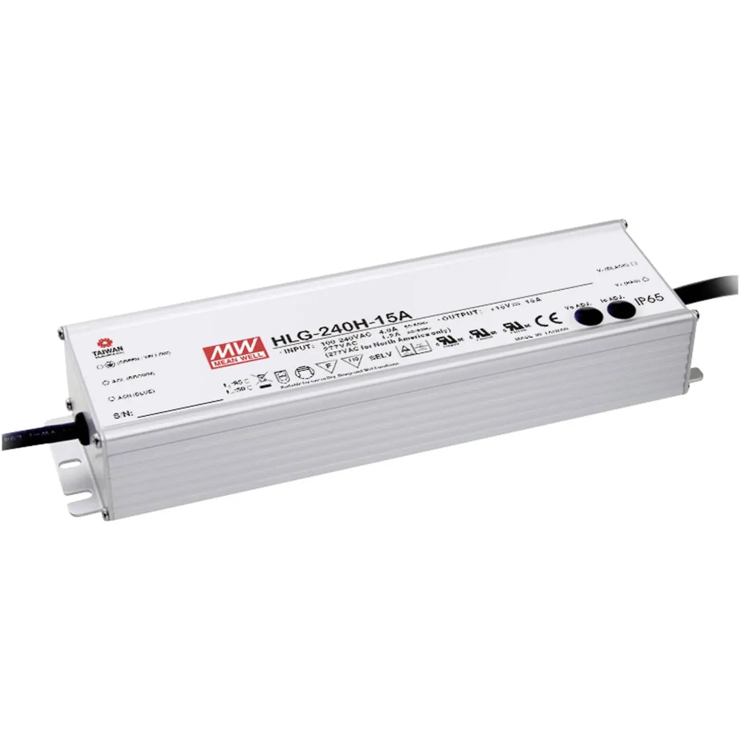 B-Ware Mean Well Hlg 240 H 24 B Led Treiber Netzteil 240 W 10 A 12 24 Vdc Dimmbar Ip67 - 4711287450544