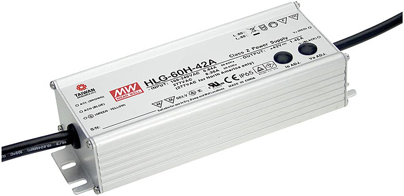 Mean Well Hlg 60 H C350 A Led Treiber, Led Trafo Konstantstrom 70 W 0.35 A 100   2 B-Ware - 4021087009195
